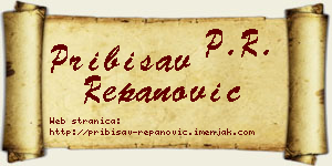 Pribisav Repanović vizit kartica